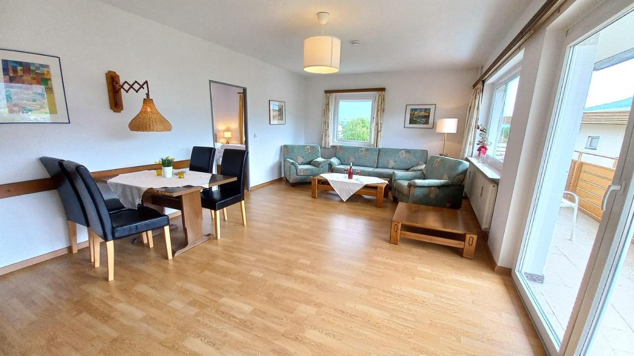 Seeblick Appartement Kaspar direkt am Ossiacher See mit Hallenbad Ski Gerlitzen Haus KMB Bodensdorf Exterior foto