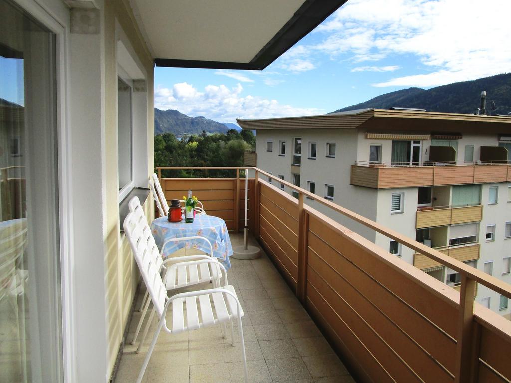 Seeblick Appartement Kaspar direkt am Ossiacher See mit Hallenbad Ski Gerlitzen Haus KMB Bodensdorf Exterior foto